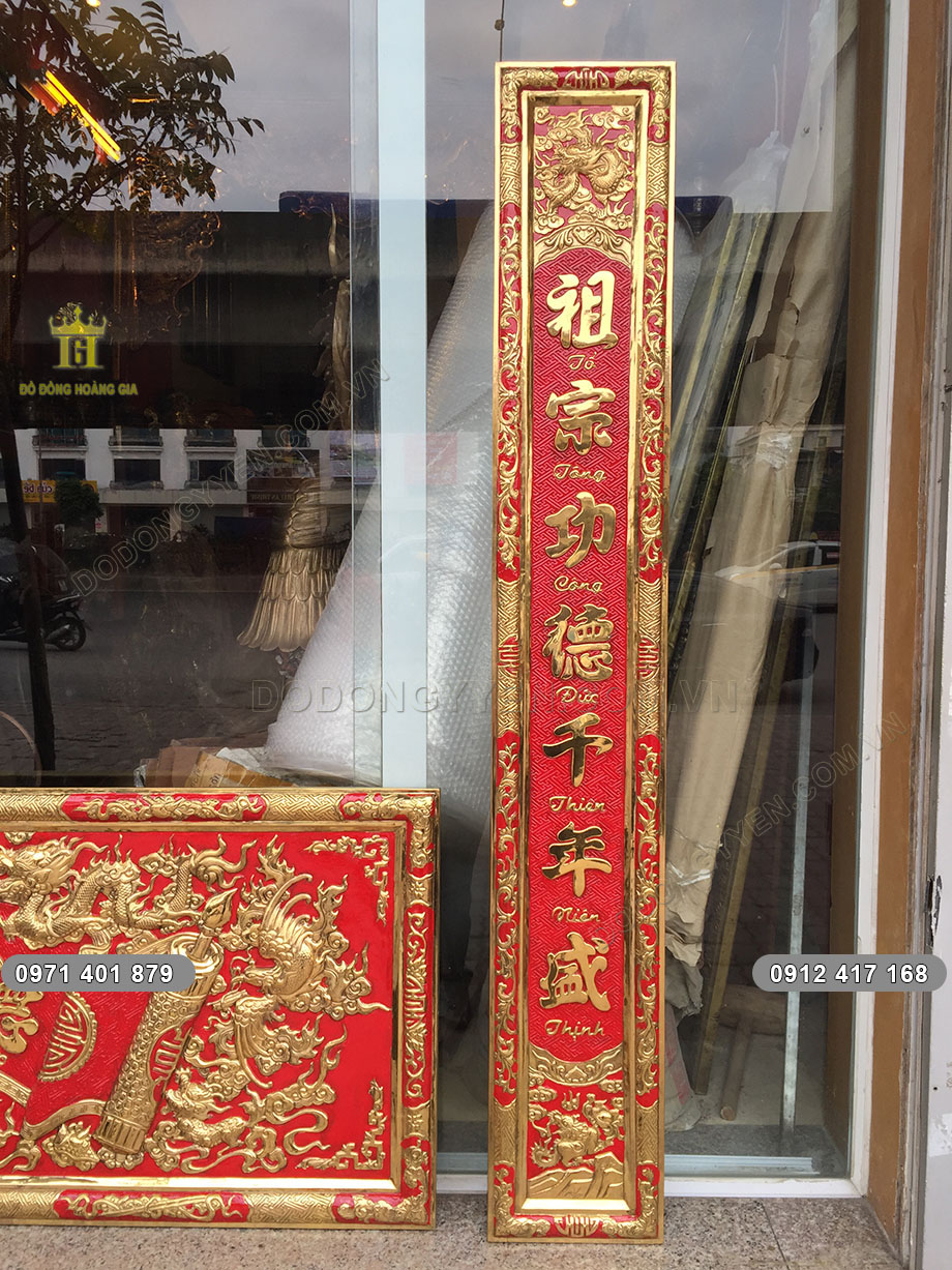ho&agrave;nh phi c&acirc;u đối mạ v&agrave;ng
